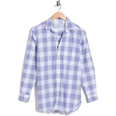 Frank & Eileen Boyfriend Button-up Shirt In Blue