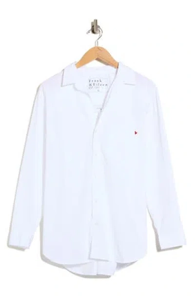 Frank & Eileen Boyfriend Button-up Shirt In White