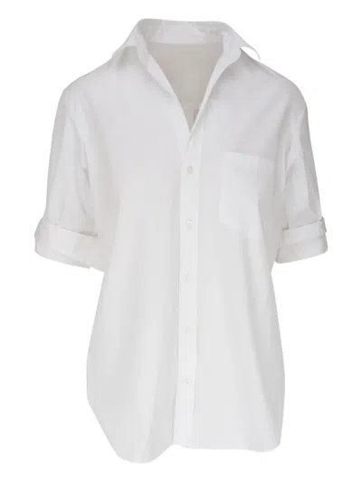 Frank & Eileen Button-fastening Shirt In White