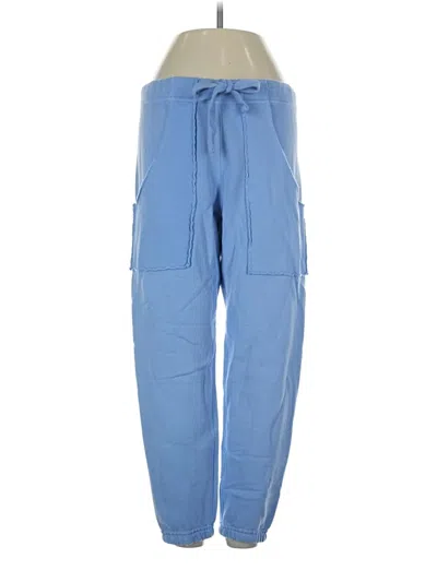 Pre-owned Frank & Eileen Cargo Pants In Blue