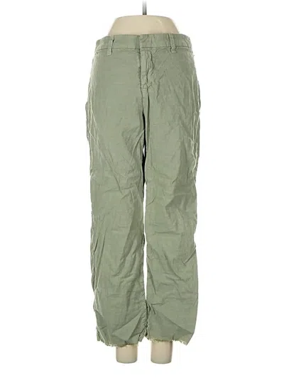 Pre-owned Frank & Eileen Cargo Pants In Green