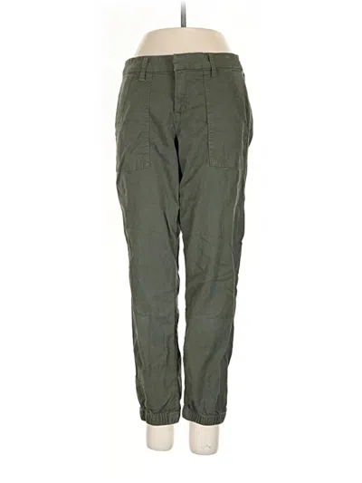 Pre-owned Frank & Eileen Cargo Pants In Green