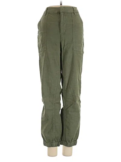 Pre-owned Frank & Eileen Cargo Pants In Green