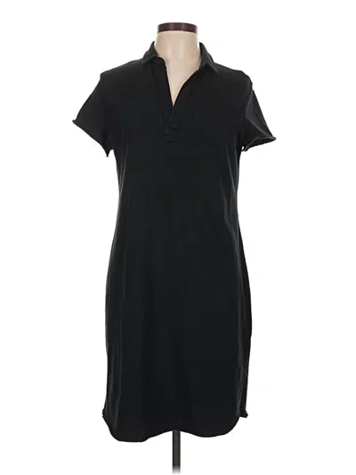 Pre-owned Frank & Eileen Casual Dress In Black