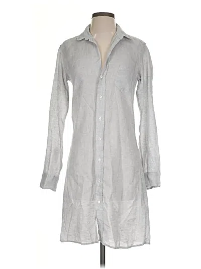 Pre-owned Frank & Eileen Casual Dress In Gray