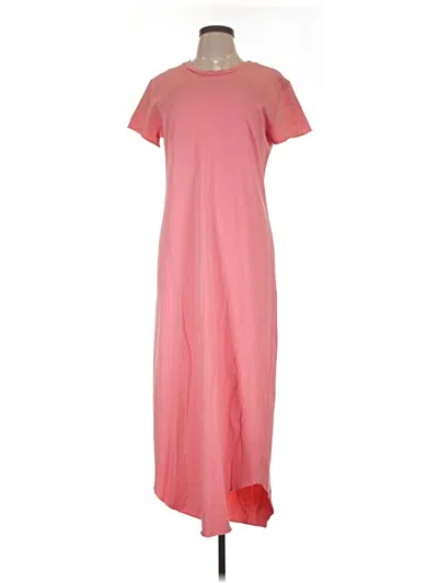 Pre-owned Frank & Eileen Casual Dress In Pink