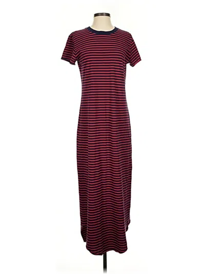 Pre-owned Frank & Eileen Casual Dress In Red