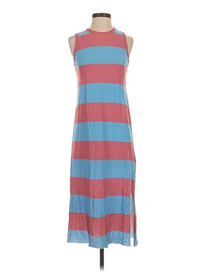Pre-owned Frank & Eileen Casual Dress In Teal