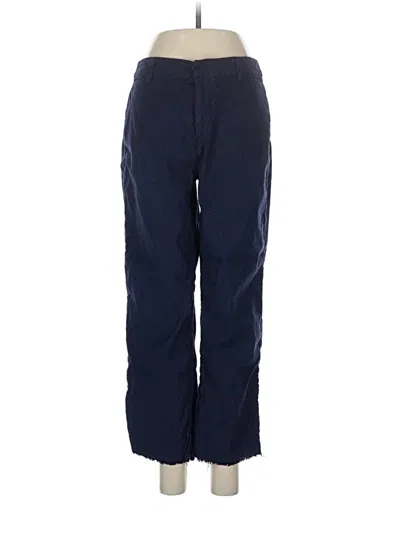 Pre-owned Frank & Eileen Casual Pants In Blue