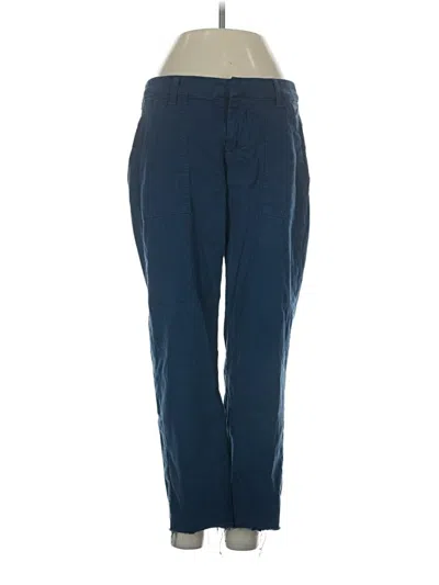 Pre-owned Frank & Eileen Casual Pants In Blue