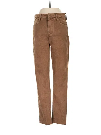 Pre-owned Frank & Eileen Casual Pants In Brown