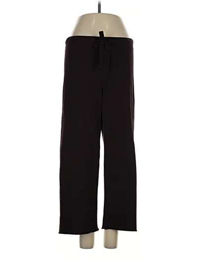 Pre-owned Frank & Eileen Casual Pants In Burgundy