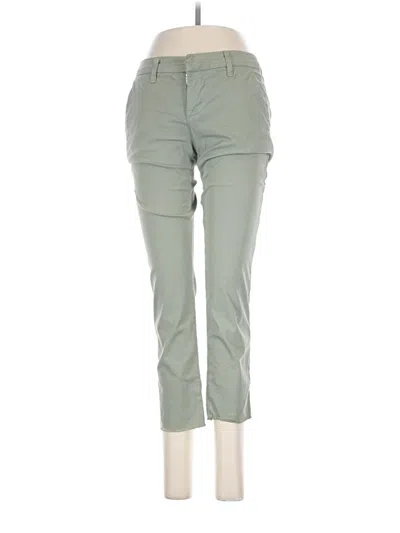 Pre-owned Frank & Eileen Casual Pants In Green