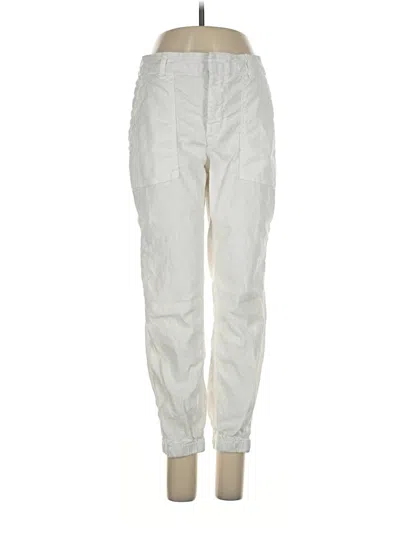 Pre-owned Frank & Eileen Casual Pants In Ivory