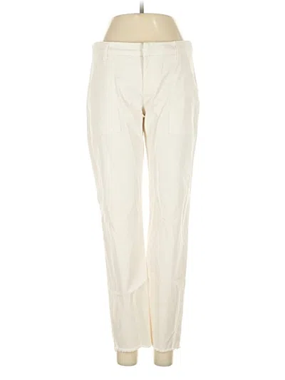 Pre-owned Frank & Eileen Casual Pants In White