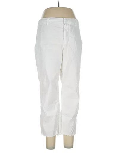 Pre-owned Frank & Eileen Casual Pants In White