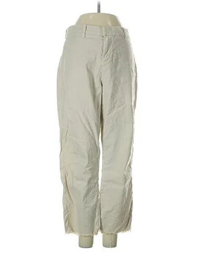 Pre-owned Frank & Eileen Casual Pants In White