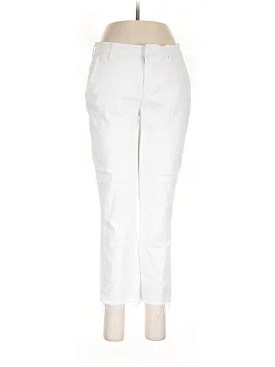 Pre-owned Frank & Eileen Casual Pants In White