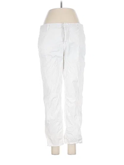 Pre-owned Frank & Eileen Casual Pants In White