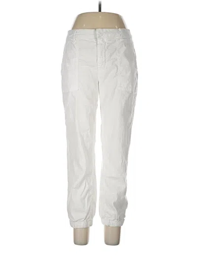 Pre-owned Frank & Eileen Casual Pants In White