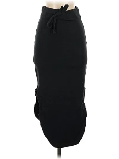 Pre-owned Frank & Eileen Casual Skirt In Black