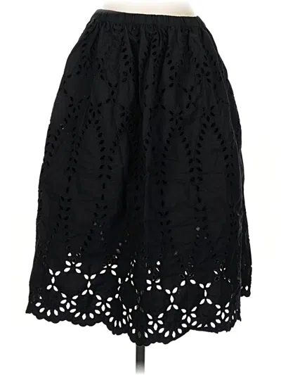 Pre-owned Frank & Eileen Casual Skirt In Black