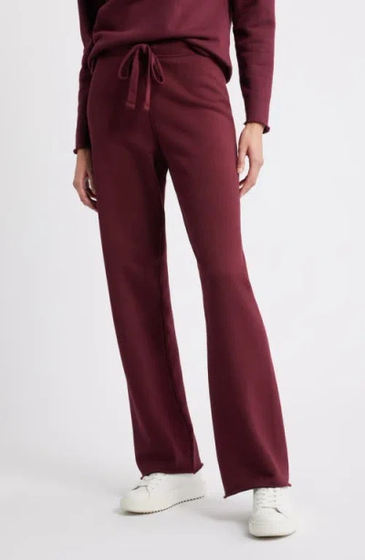 Frank & Eileen Catherine Cotton Sweatpants In Red