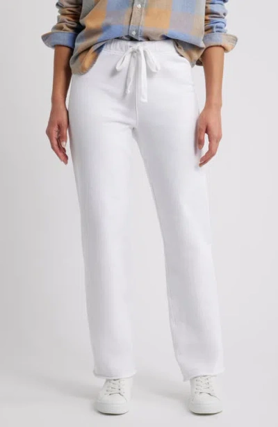 Frank & Eileen Catherine Cotton Sweatpants In White