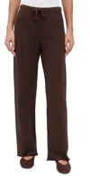 Frank & Eileen Catherine Long Sweatpants Coco In Brown