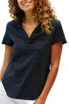 Frank & Eileen Charlotte Perfect Polo In British Royal Navy In Black