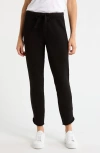 Frank & Eileen Christine Tulip Hem Joggers In Black