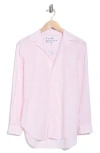 Frank & Eileen Classic Cotton Button-up Shirt In Pink
