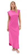 Frank & Eileen Cory Vintage Muscle Tee Dress Guava In Pink