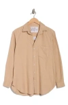 Frank & Eileen Cotton Button-up Shirt In Neutral