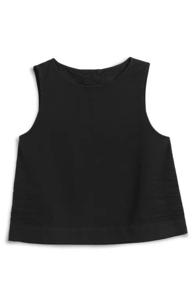 Frank & Eileen Cotton Shell Tank In Black