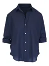 Frank & Eileen Relaxed Fit Cotton Button-up Shirt In Blue