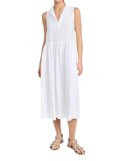 Frank & Eileen Daphne Sleeveless Dress In White