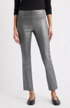 Frank & Eileen Derry Illusion Pull-on Pants In Gray