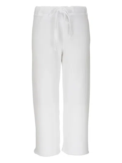 Frank & Eileen Drawstring-waist Trousers In White