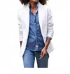 Frank & Eileen Dublin Blazer In White In White