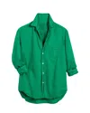 Frank And Eileen Eileen Button Up Kelly Green In Green