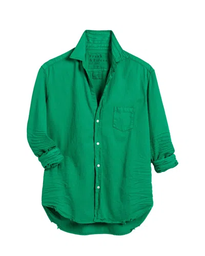 Frank And Eileen Eileen Button Up Kelly Green