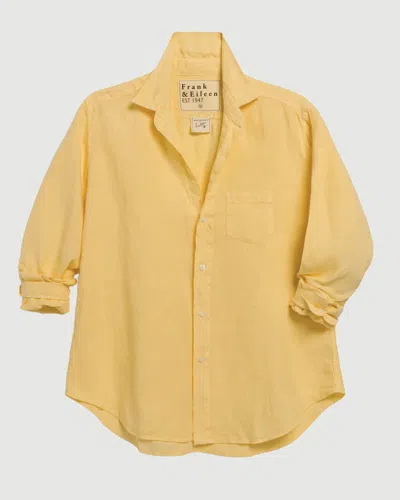 Frank And Eileen Eileen Button Up Sunshine In Yellow