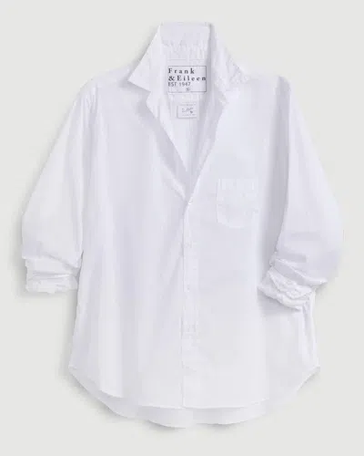 Frank And Eileen Eileen Button Up In White