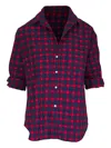 Frank & Eileen Eileen Relaxed Button-up Shirt In Red