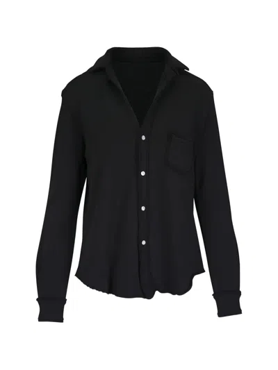 Frank & Eileen Eileen Chest-pocket Shirt In Black