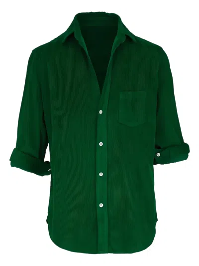 Frank & Eileen Eileen Relaxed Button-up Shirt In Green