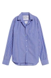 Frank & Eileen Eileen Relaxed Button-up Shirt In Blue