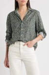 Frank & Eileen Eileen Relaxed Button-up Shirt In Green