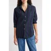Frank & Eileen Eileen Relaxed Button-up Shirt In Blue